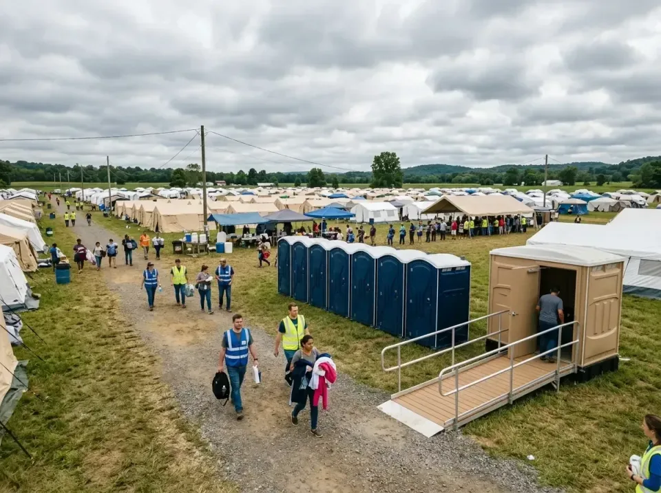 disaster-relief-camp-restrooms-010 — frequently asked questions, Dumpster & Portable Bathrooms Rental in Olive Branch, MS